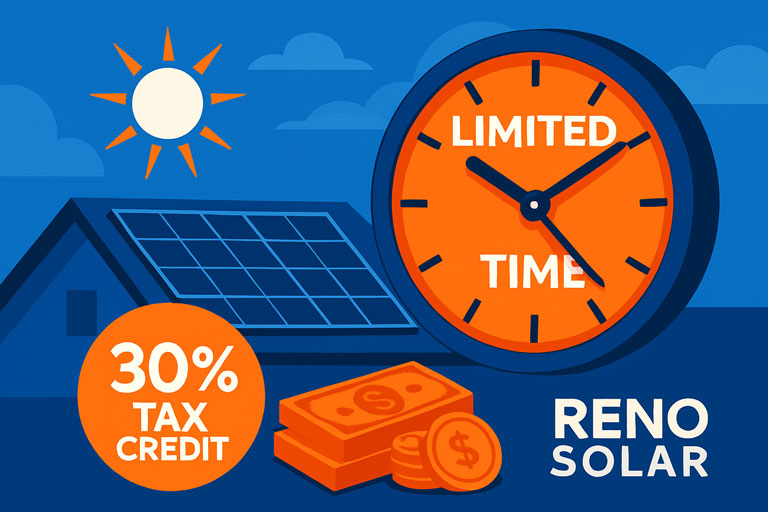 Urgent Solar Alert: The 30% Tax Credit Expires Soon, Reno!